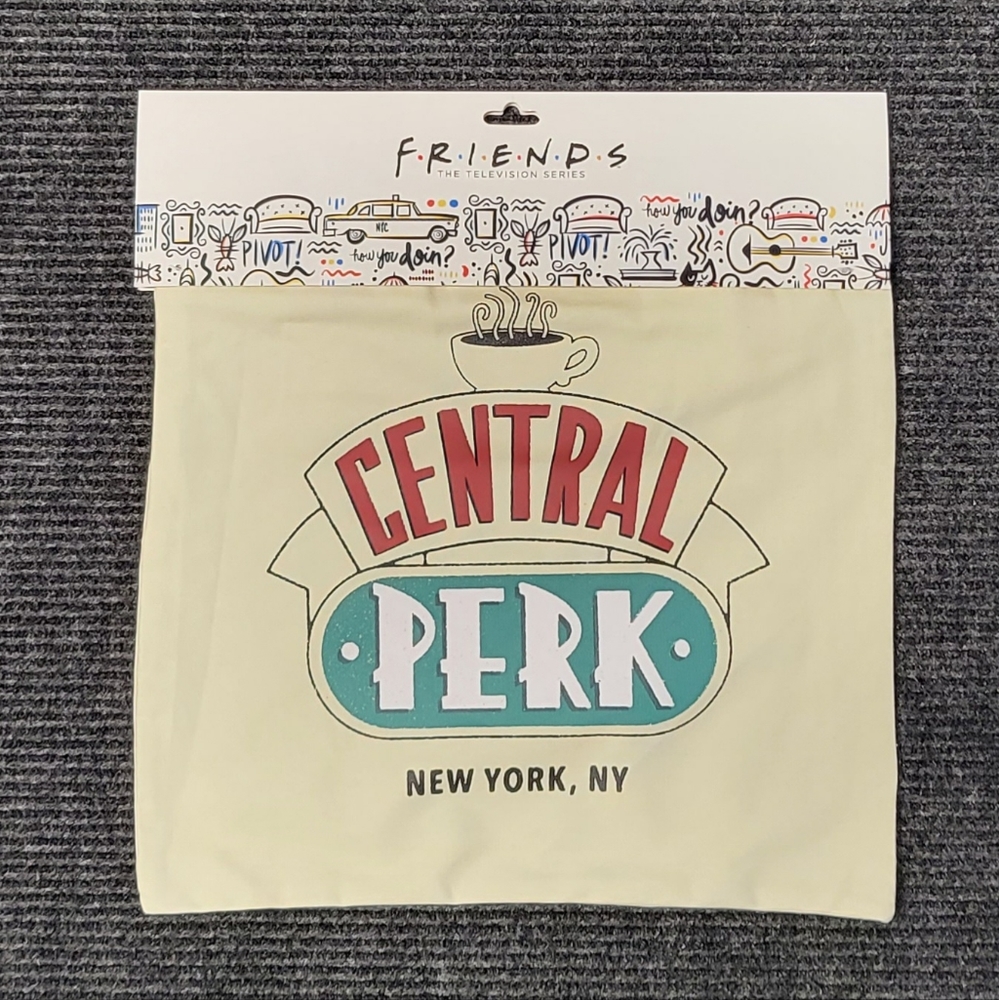 NEW Friends Central Perk Tote Bag 15" x 15"